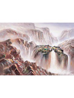 Printed Landscape Canvas Art with Stretched Frame