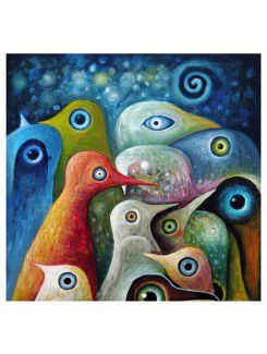 Printed Abstract Canvas Art with Stretched Frame