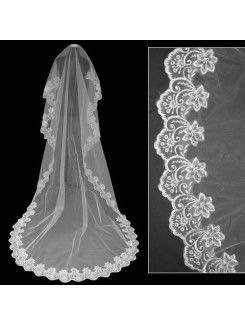 Long Wedding Veil 001